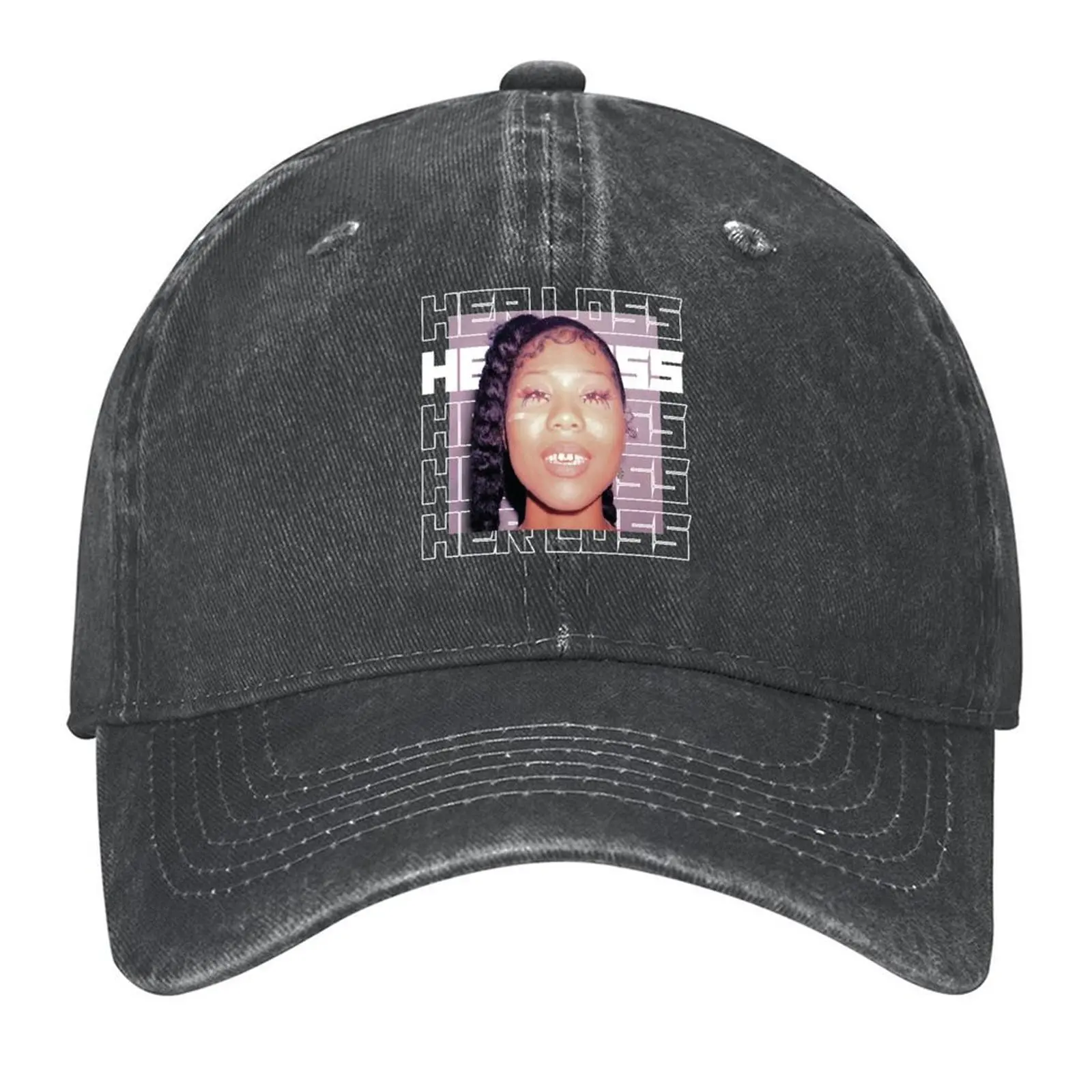 

Her Loss Drake & 21 Savage Clothing Design Baseball Cap Rave New Hat Horse Hat Golf Hat Boy Women's