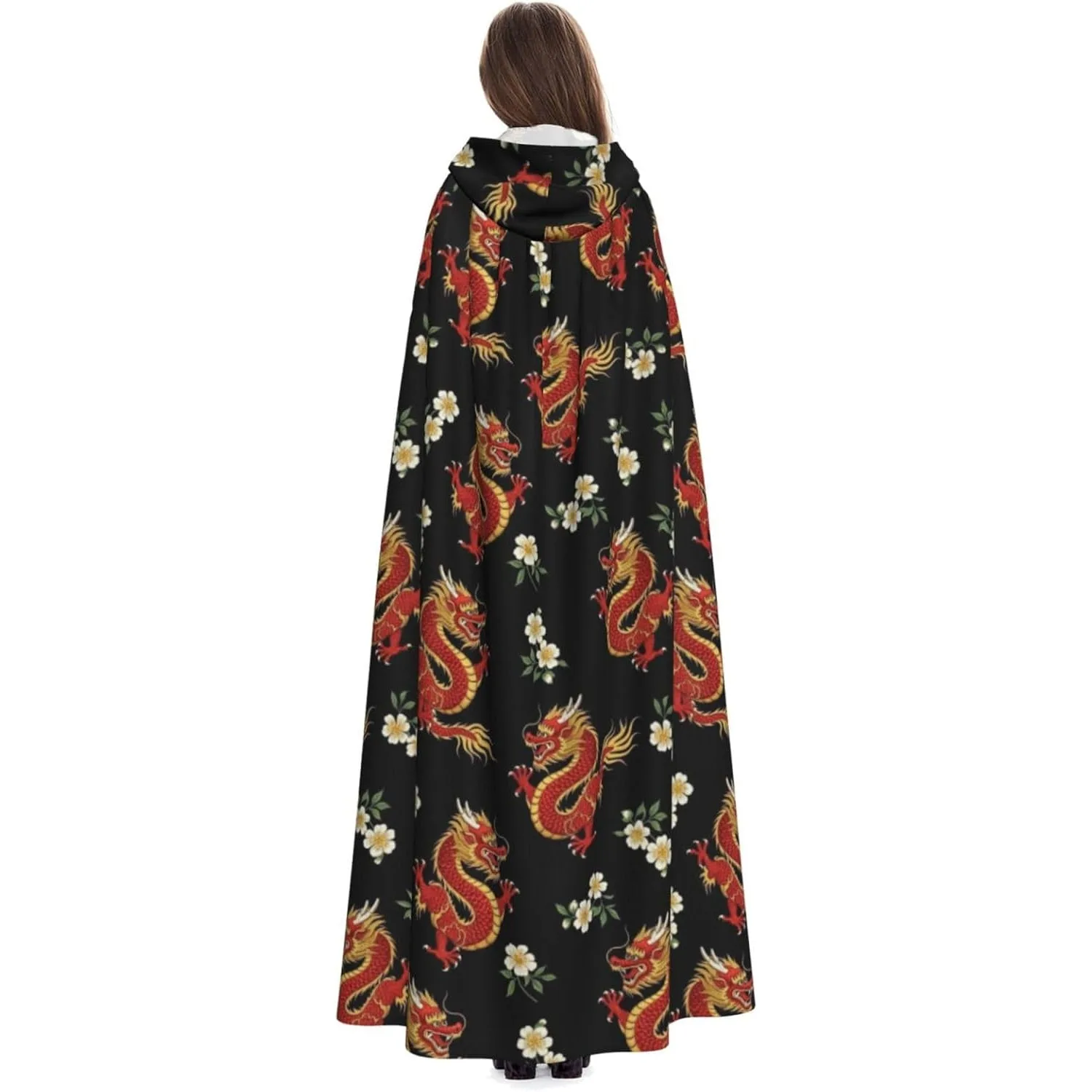 

Женская накидка с капюшоном в полный рост, накидка на Хэллоуин, костюмы, вечерние накидки