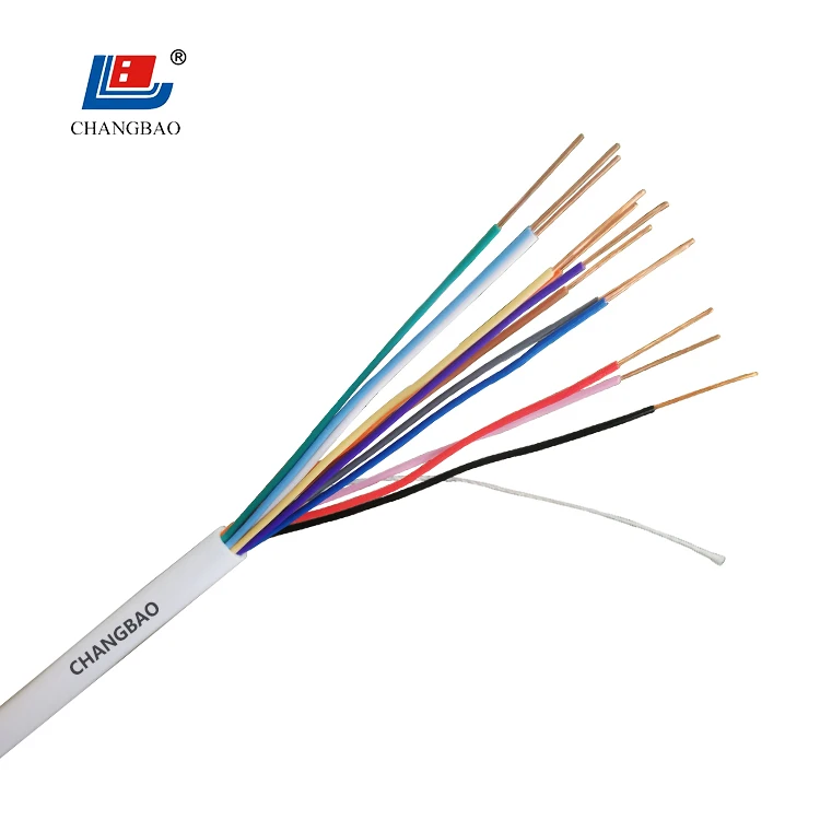 202512awg to 24awg  2core 4core 6core 8core 10core 12core security alarm cable shielded or unshielded control cable