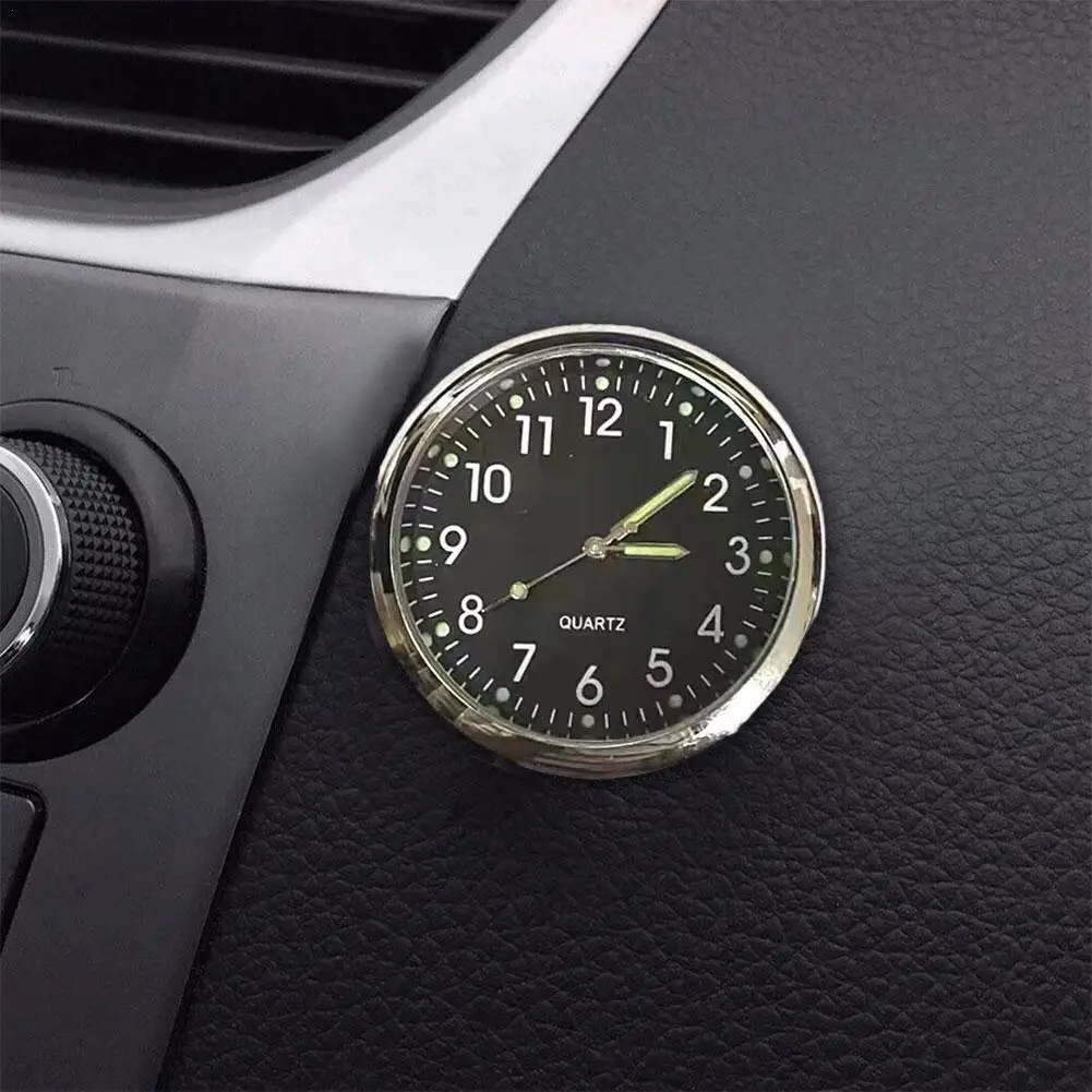 Luminous Car Clock Car Interior Electronic Car Watch Motorcycle Clock Auto Watches Car Quartz Clock Car Accessories