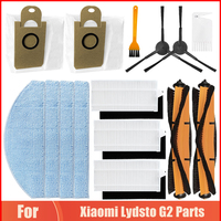 For Xiaomi Lydsto G2 Robot Vacuum Cleaner Spare Parts Hepa Filter Dust Bags Mop Cloth Rags Main Brush Side Brush Accessories