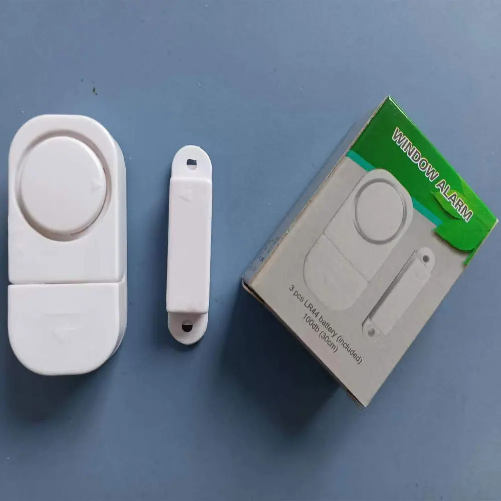 Alarma de seguridad inalámbrica para puerta y ventana, sistema antirrobo, Sensor magnético