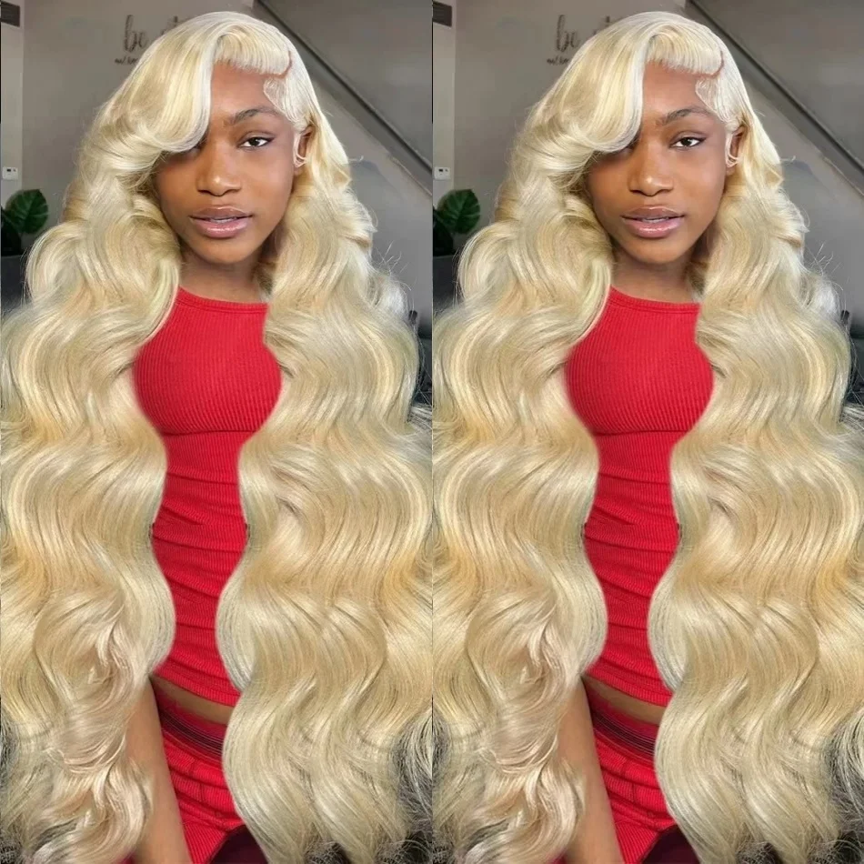 

613 Blonde Lace Front Wig Human Hair Body Wave 13X6 Hd Lace Frontal Wig 13X4 Lace Front Human Hair Wig Hd Lace Wig For Women