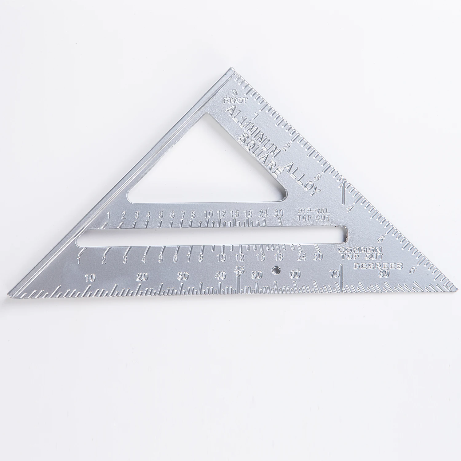 Rafter Square Metal 7 Inch Carpenter\'s Square Tool Metal Ruler Carpentry Woodworking Square Angle Tool Aluminum Rafter