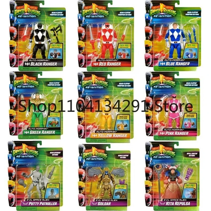

Оригинальные фигурки Power Rangers: Дино-Рейнджерс (Красный, Черный, Синий и Желтый) - Модель Lida Go