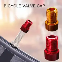 Valve Adapter Wide Application Corrosion Proof Aluminum Alloy Strong 	Useful Rocket Cylinder Bicycle Pump Connector For Roadbike