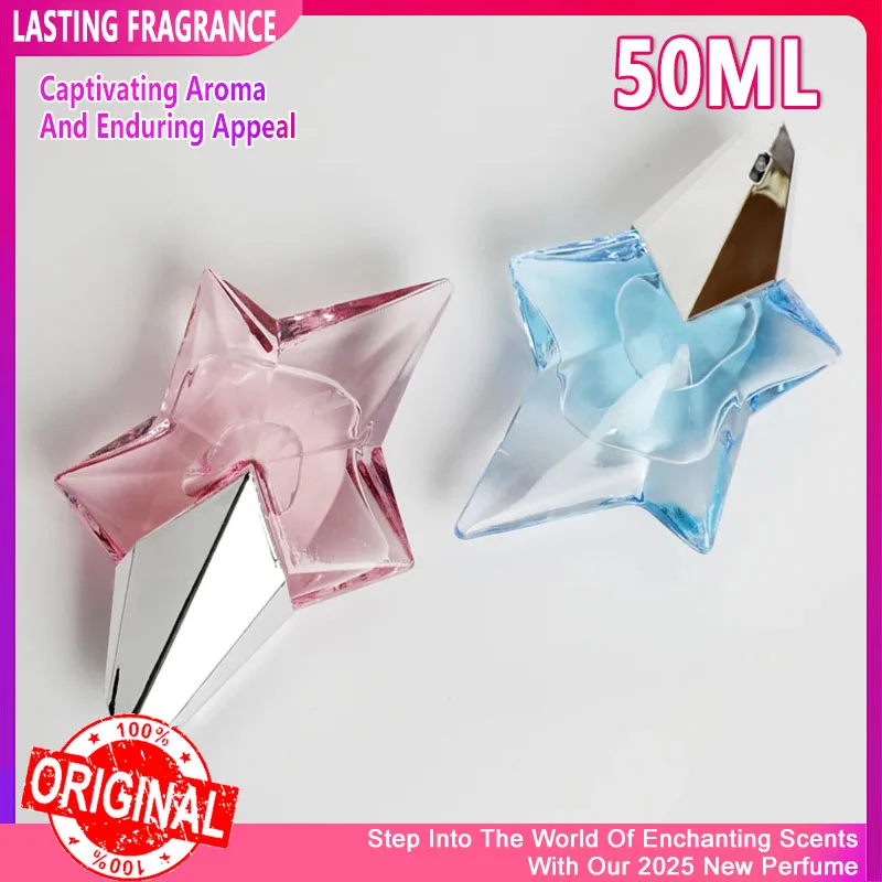 50ML Angel Eau De Parfum Spray recargable estrella De pie nueva feromona elegante encanto fresco Natural vitalidad Perfume Spray