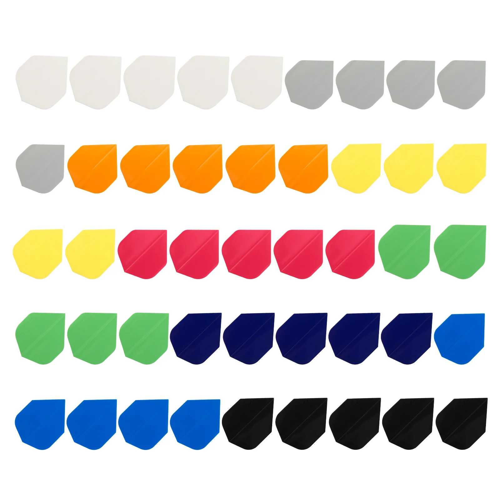 

1Set Solid Color Dart Wings Tail Wings Durable Design for Sports Beginners Casual Accessories Outdoor Wing