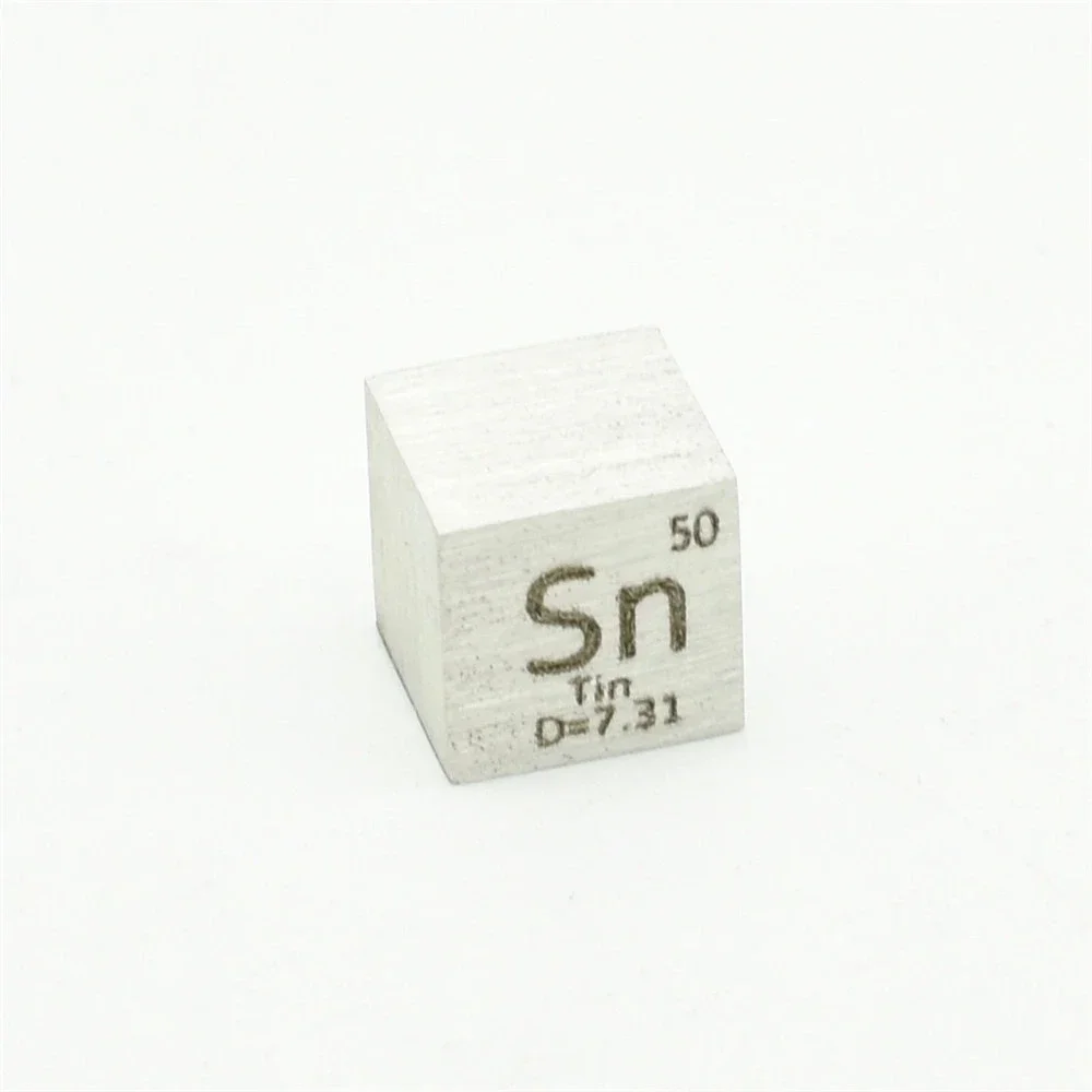 Element Cube 10mm Pure Density 99.95% Metal Collections C Al Ti Fe Mg Cr V Ta Si Hand Made DIY Hobbies Crafts Display