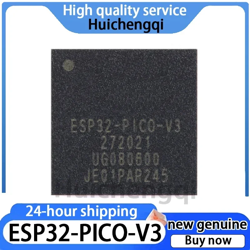 1PCS ESP32-PICO-V3 ESP32-PICO-V3-02 LGA-48 Wi Fi+Bluetooth Dual-mode 4MB Flash 32-bit Dual Core MCU Chip