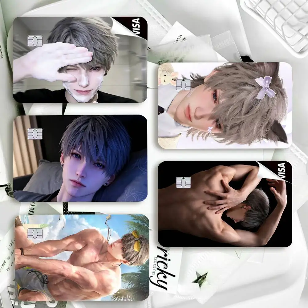 COOL Xavier Love and Deepspace Waterproof Film Skin Cover Credit Card Stickers Debit Front Bank Bus Pass