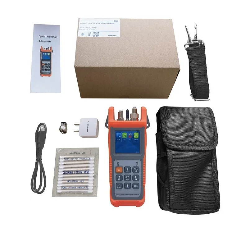 TM190E MINI OTDR portatile OTDR multifunzione OTDR 1550NM 24 DB modulo singolo