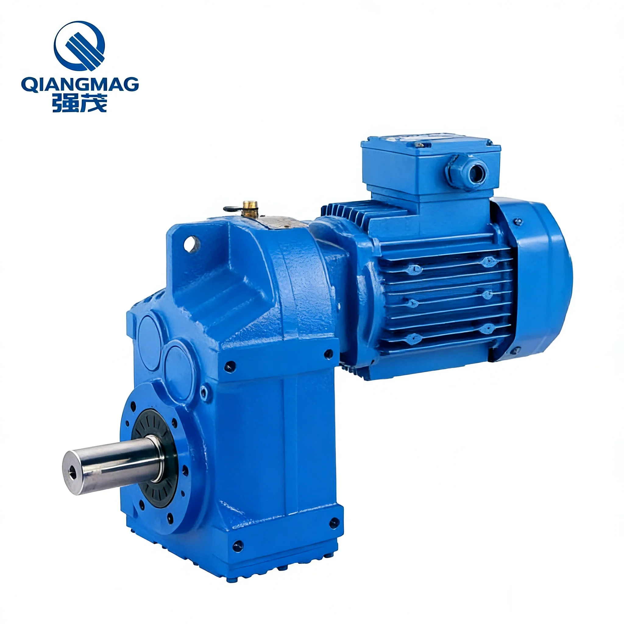 F Series Parallel Shaft Helical Speed Reducer With Slim Body And High Precision For Food Processing Plant