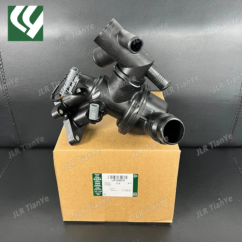 2.0L Turbo Diesel Coolant Thermostat for Range Rover Evoque 2012- Discovery Sport Jaguar E-Pace 2017 JDE40346 LR073694 LR105975