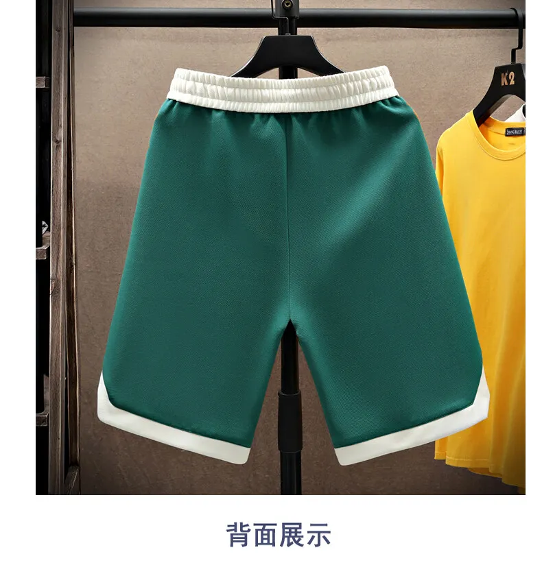 2026 Sommer Herren Freizeit-Knielange Shorts Streetwear Atmungsaktive Dünne Jogger Outdoor Sport Laufhose Locker Sitzende Five-Cent-Hose – Detail 11