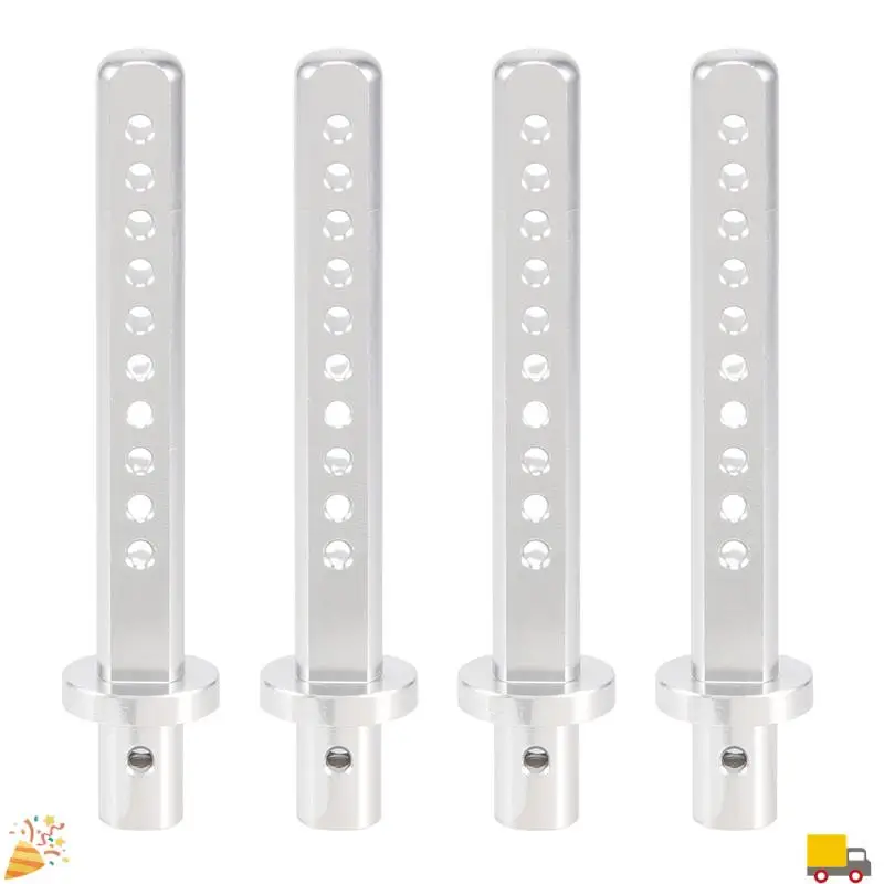 

4Pcs Metal RC Car Shell Column Body Posts Mount For 1/10 Crawler Car Axial SCX10 SCX10 II RC4WD D90 TF2 Tamiya