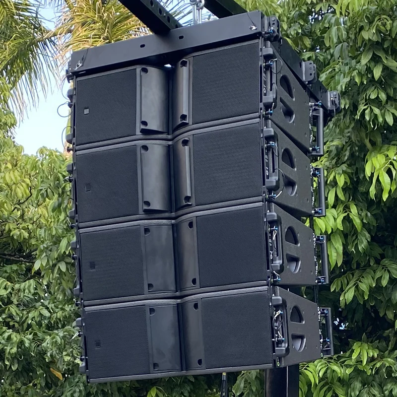 

KA-208/210 Professional Large scale Performance Line Array Conference Hall Sound Stage Singing Bar Speaker