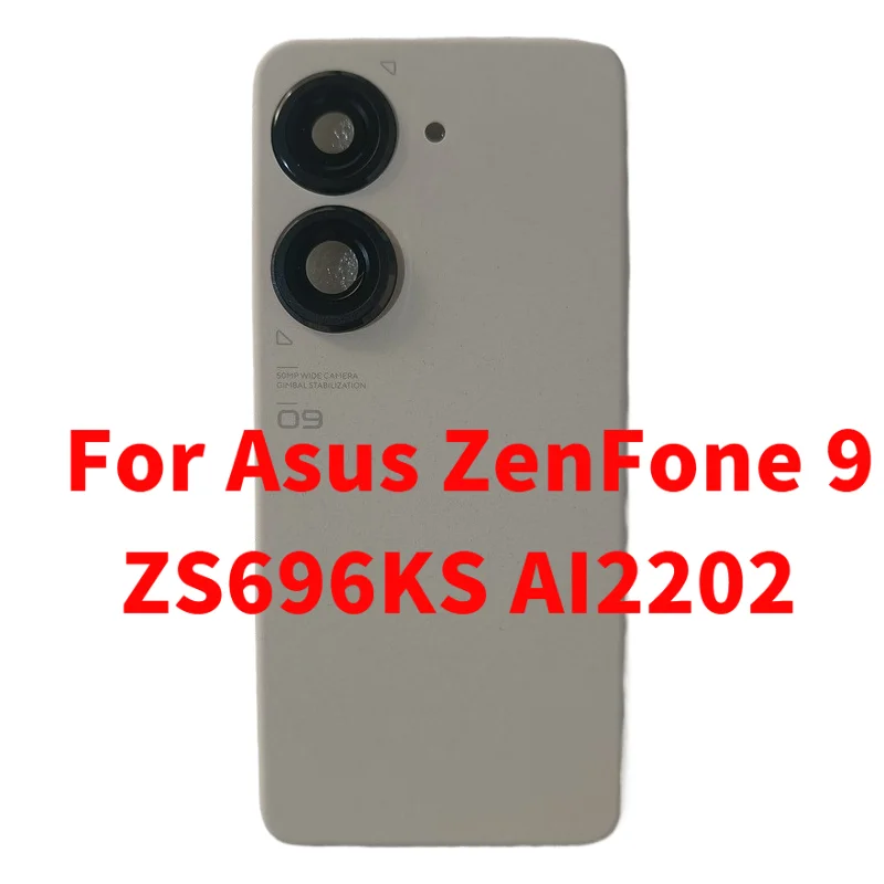 

Корпус задней двери для Asus ZenFone 9 ZS696KS AI2202, запасные части для задней крышки