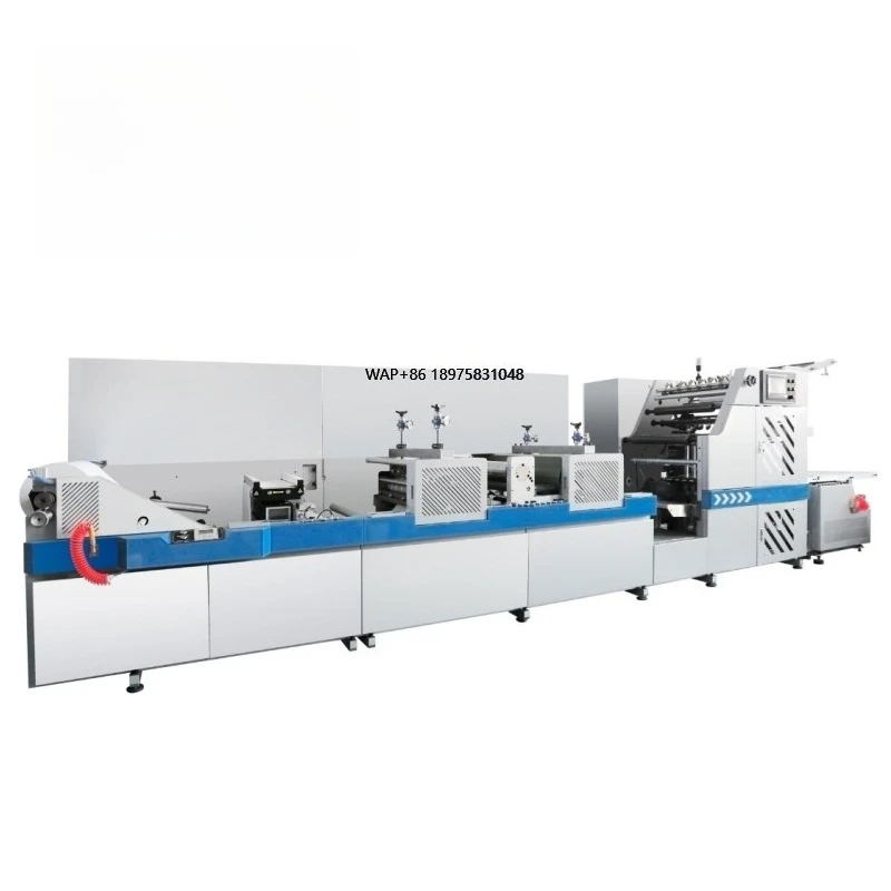 High-Speed Intelligent Post-Processing Equipment Fully Automatic Printing Die-Cutting Folding Machine for Paper Processing