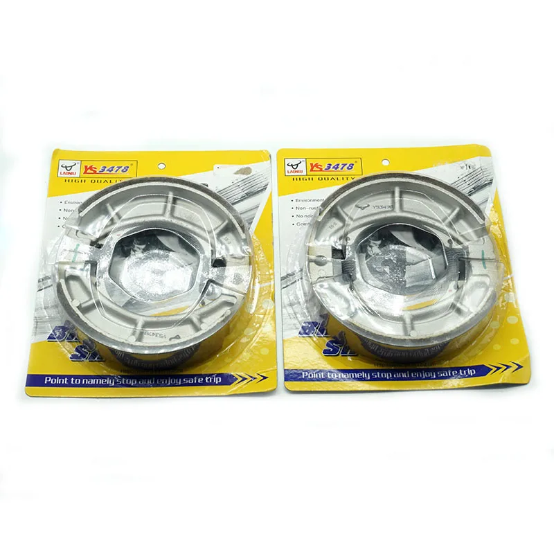 

Motorcycle Front Rear Brake Pads for SUZUKI TC185 Ranger 1974-1977 TS185 Sierra 1974-1981 DR250 1982 1983 RV125 Tracker RM125