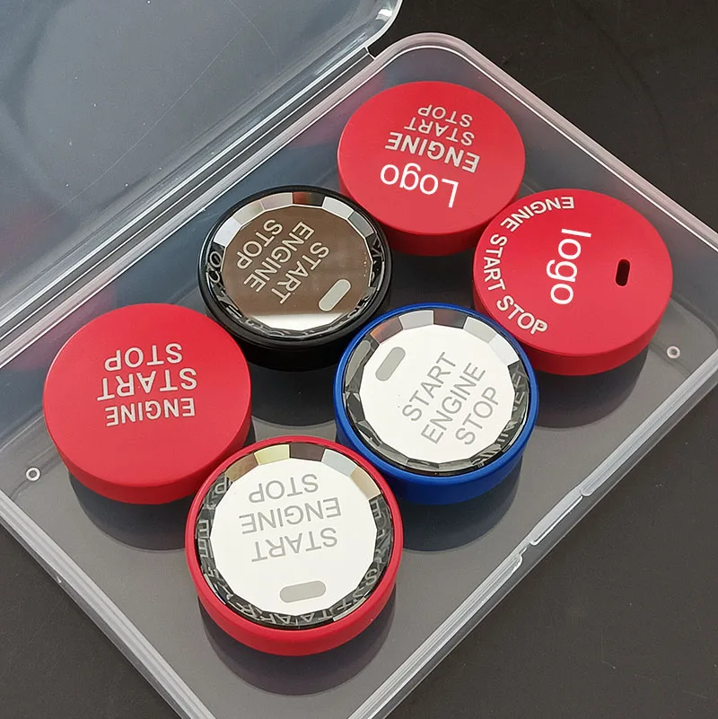 

Крышка переключателя запуска двигателя автомобиля для Subaru OUTBACK FORESTER BRZ, кнопка зажигания, аксессуары для модификации интерьера