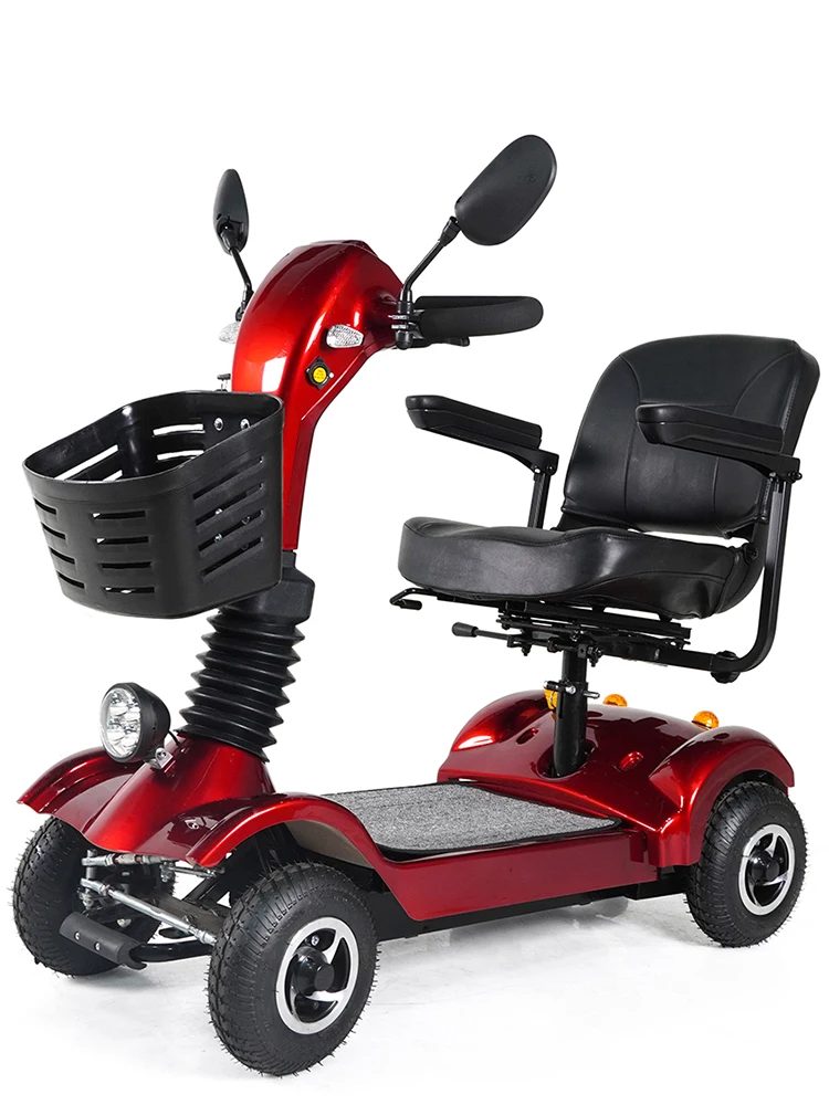 Elderly transportation four-wheeler electric elderly disabled mini foldable lightweight smart small battery