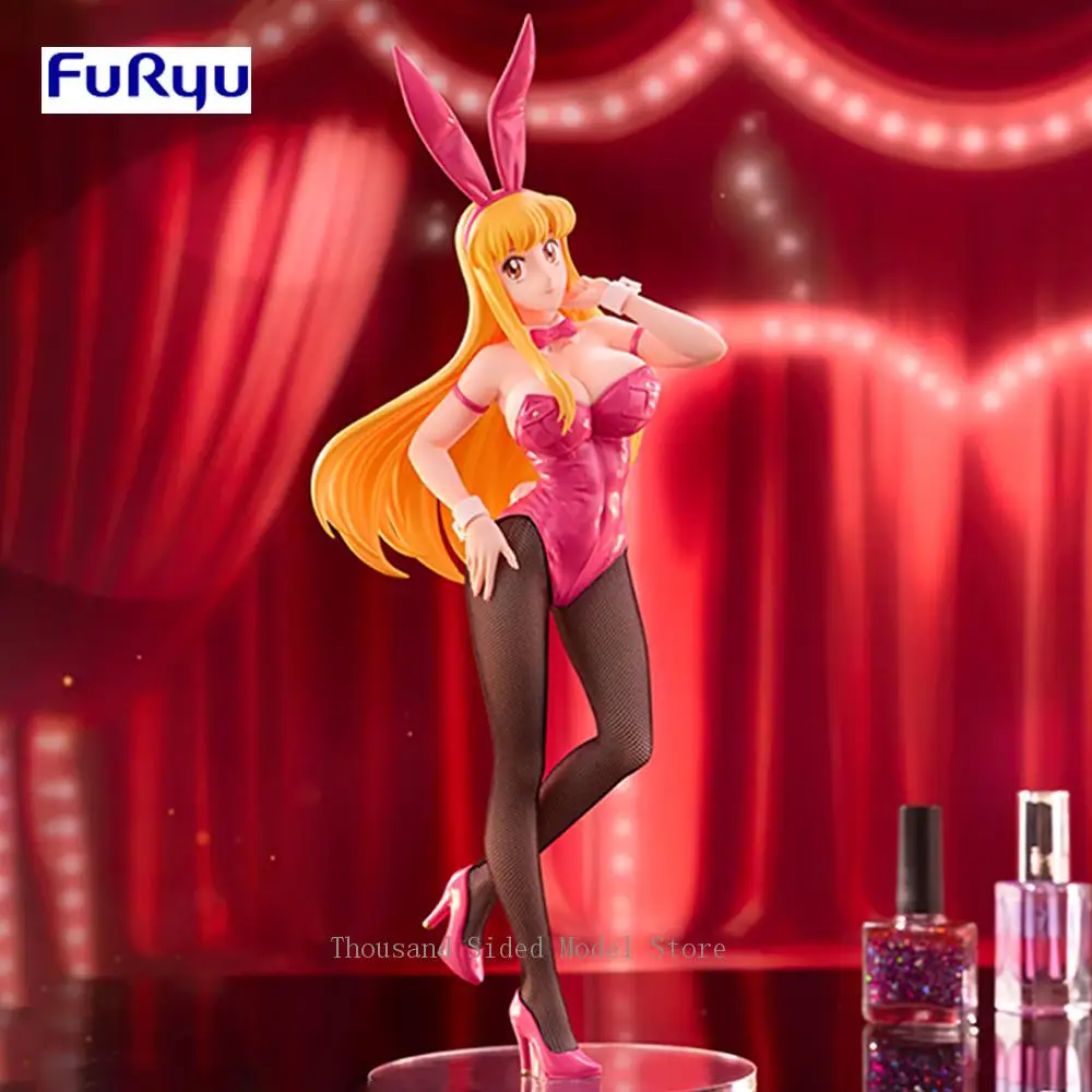 

Original Genuine FuRyu BiCute Bunnies Akimoto Katherine Reiko Bunny Girl Anime Figure Action Model 30CM Collectible Gift