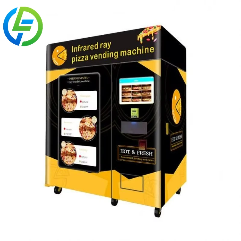 Customized Machine With Elevator Automatic Hot Dog Sandwiches Vending Machines Machine Pizza