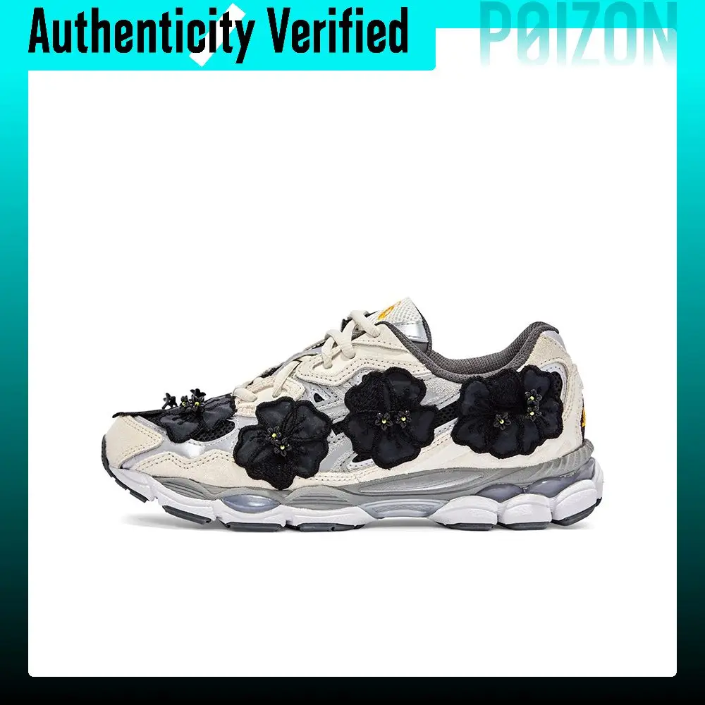 ASICS GEL-NYC Casual Shoes Unisex Low-top Black/Beige 1201A789-001