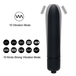 10 Speed Mini Bullet Vibrators Clitoris Stimulator Female Masturbation For Women Vagina G-Spot Dildo Vibration Sex Toys