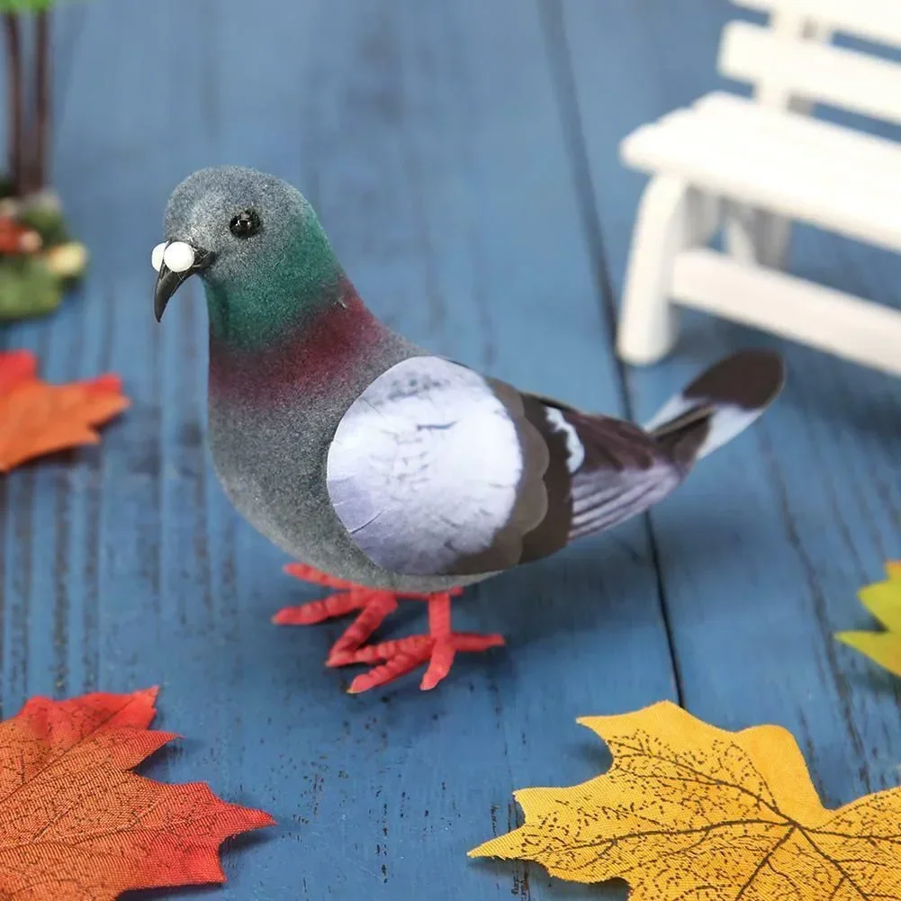 

Simulation Foam Pigeon Model Fake Artificial Imitation Bird Garden Ornament Yard Garden Outdoor Décor