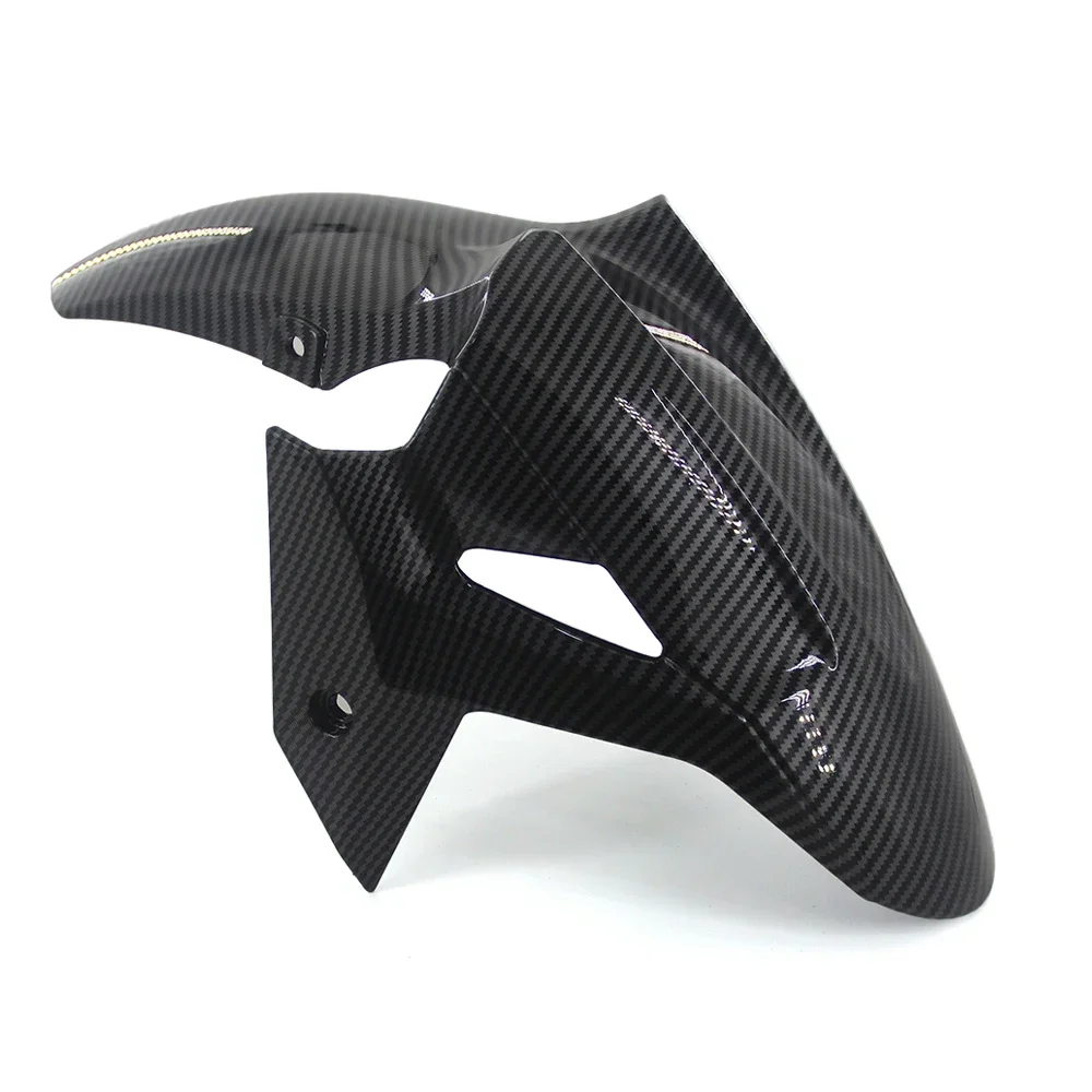For Kawasaki Z400 2018-2023 Motorcycle Accessories Front Fender Cover Protector Mudguard Fairings Carbon Fiber image 5