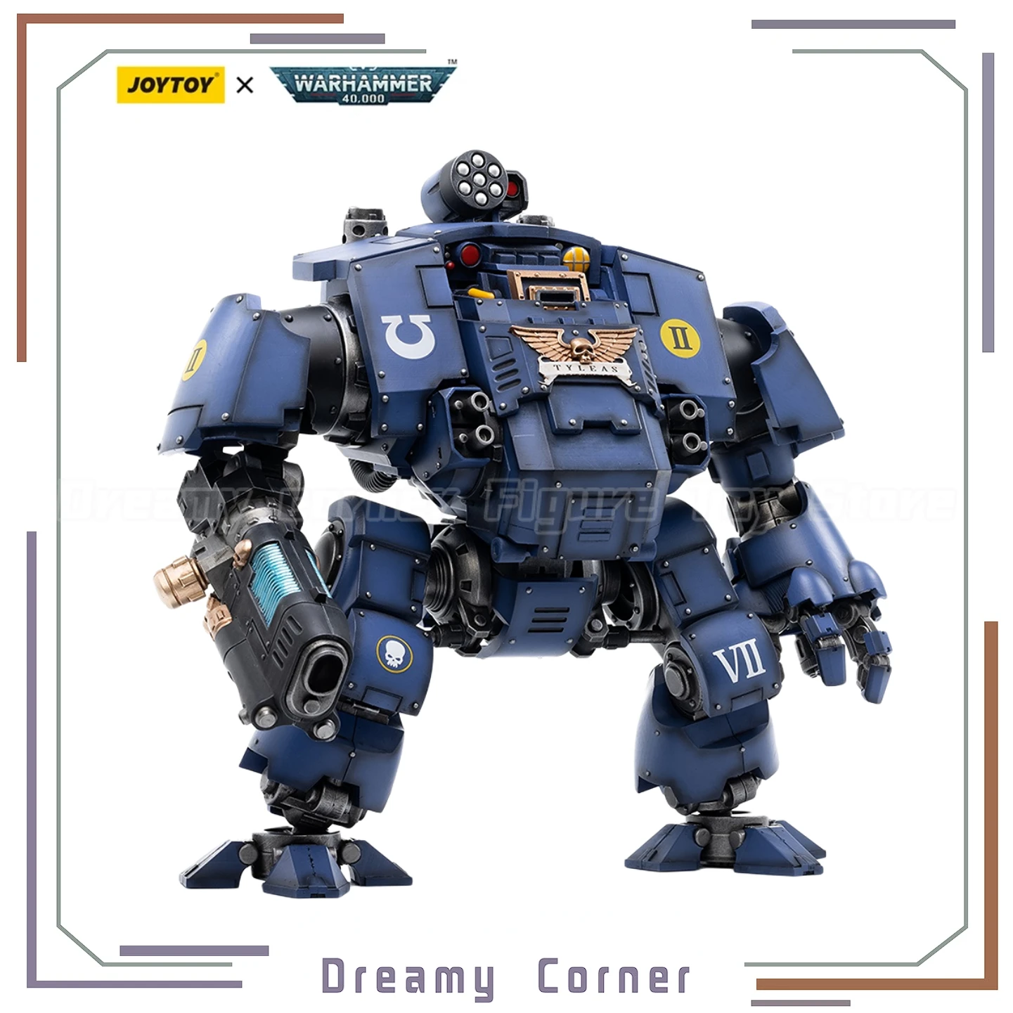

【In Stock】JOYTOY Warhammer 40K Ultramarines Redemptor Dreadnought Brother Dreadnought Tyleas 1/18 Action Figure Toy Model Gift