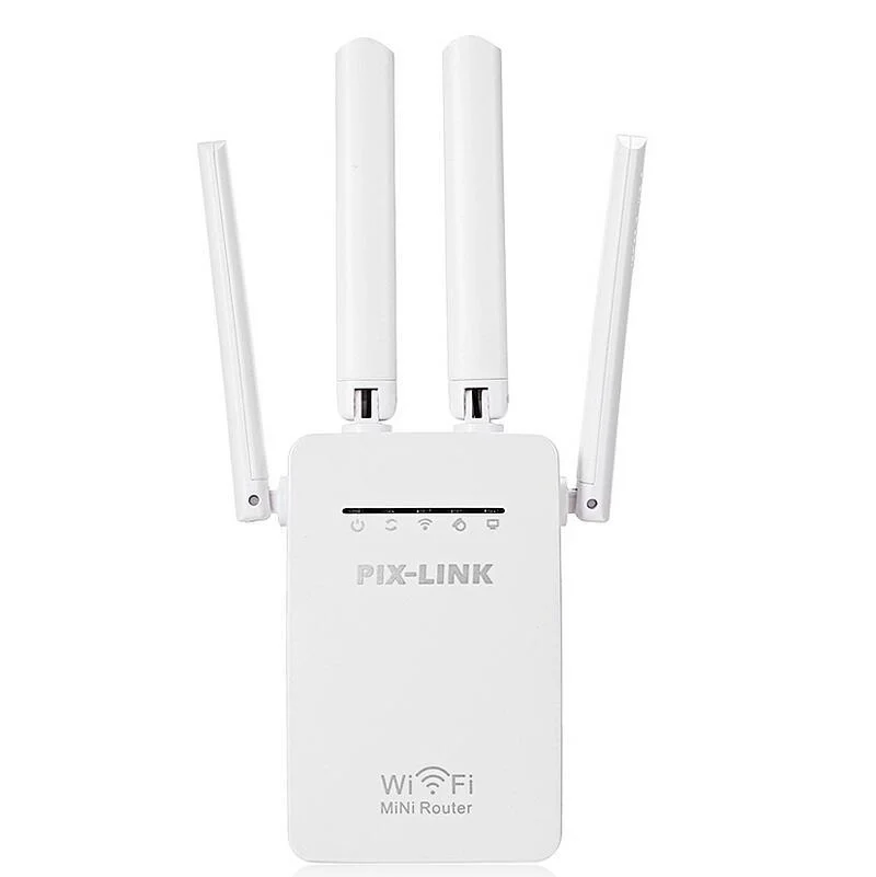 Original Wireless Wifi Repeater 300Mbps Universal Long Range Router With 4 Antennas AP/Router/Repeater 3in1 Mode