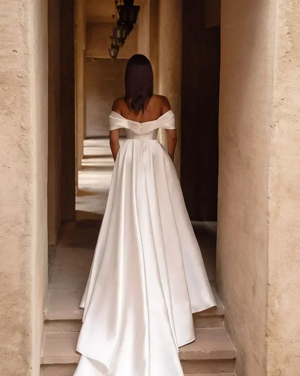 Exquisite Abendkleider, schlicht, hochwertig, mit Perlen verziert, schulterfrei, langes Kleid, Abschlussball-Party-Kleider für Frauen, individuell gestaltet