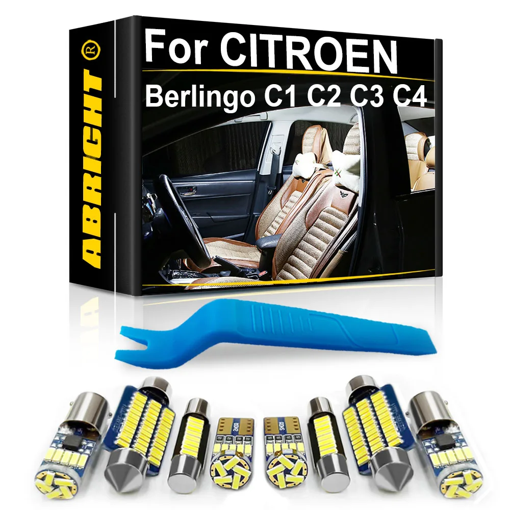Car Interior LED Light For CITROEN Berlingo C1 C2 C3 C4 Hatchback Picasso Grand Picasso Aircross Cactus Parts Accessories Canbus