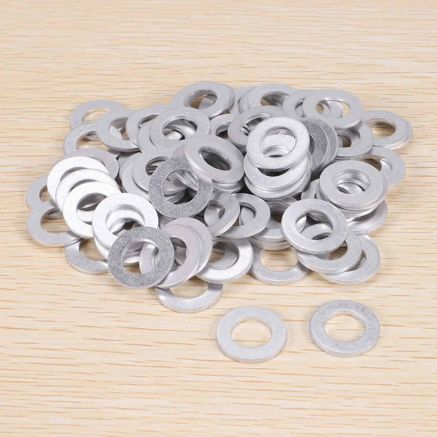 100PCS Oil Drain Plug Gaskets Crush Washers Seals Rings 12Mm Hole For Toyota For Scion For Lexus 90430-12031 9043012031