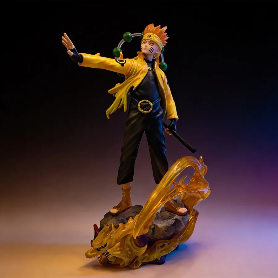 

Naruto Naruto Uzumaki Anime Figure 32cm - Decoration Model | Collectible Figurine Toy for Fans Desktop Deco...