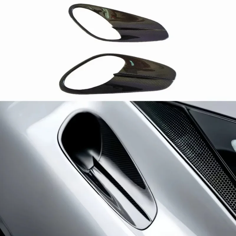 Por Style Dry Carbon Fiber Side Vent air Intake for McLaren GT Body Kit