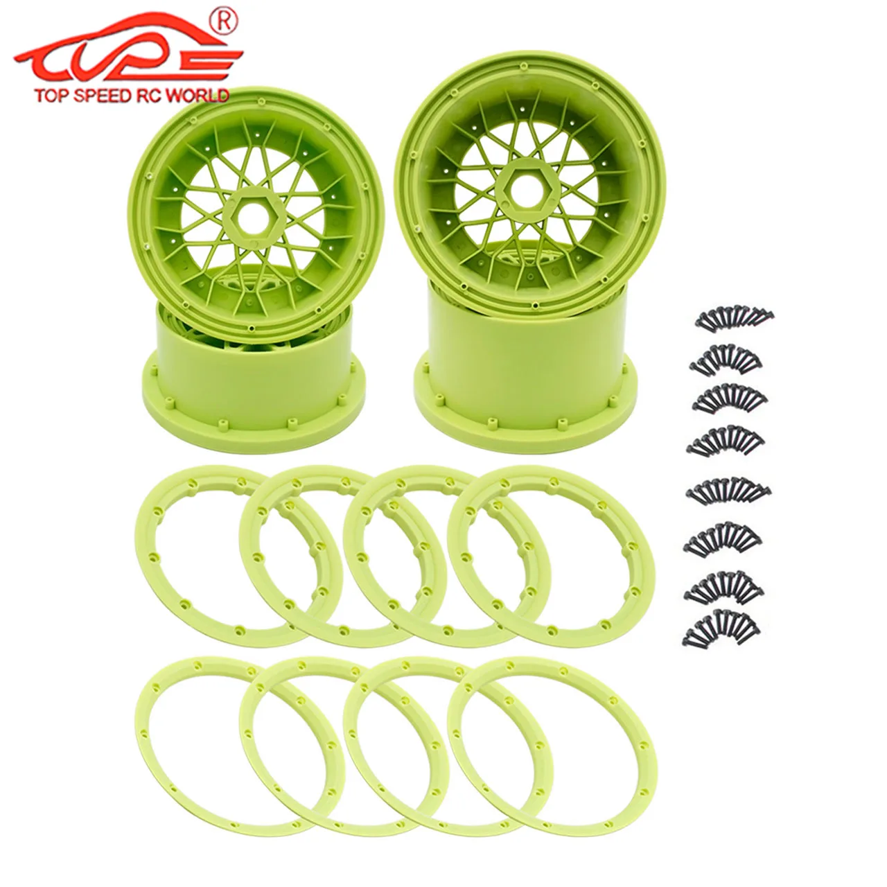 Nylon Rear or Front Wheel Hub or Outside or Inside Beadlock Wheels Rim for 1/5 Rc Car HPI ROFUN ROVAN KM BAJA 5B SS Buggy Parts