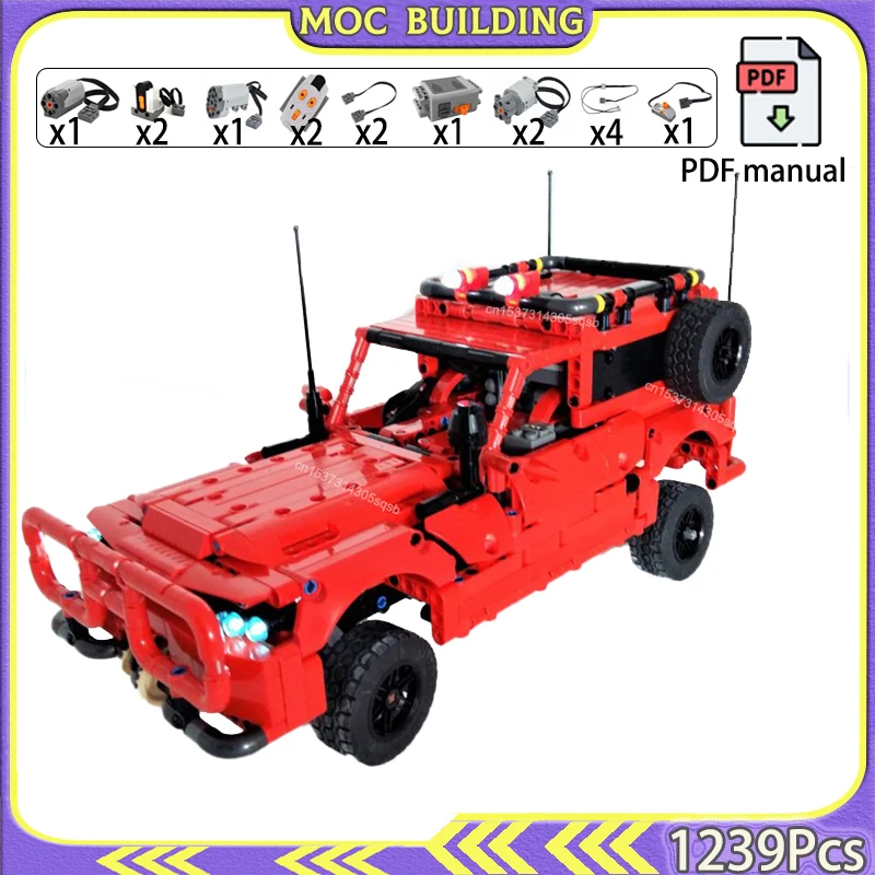 

RC Car Remote Off-road Truck MOC Building Blocks Bricks DIY Technology Vehicle Sport Car with Motors Construction Toys Gift