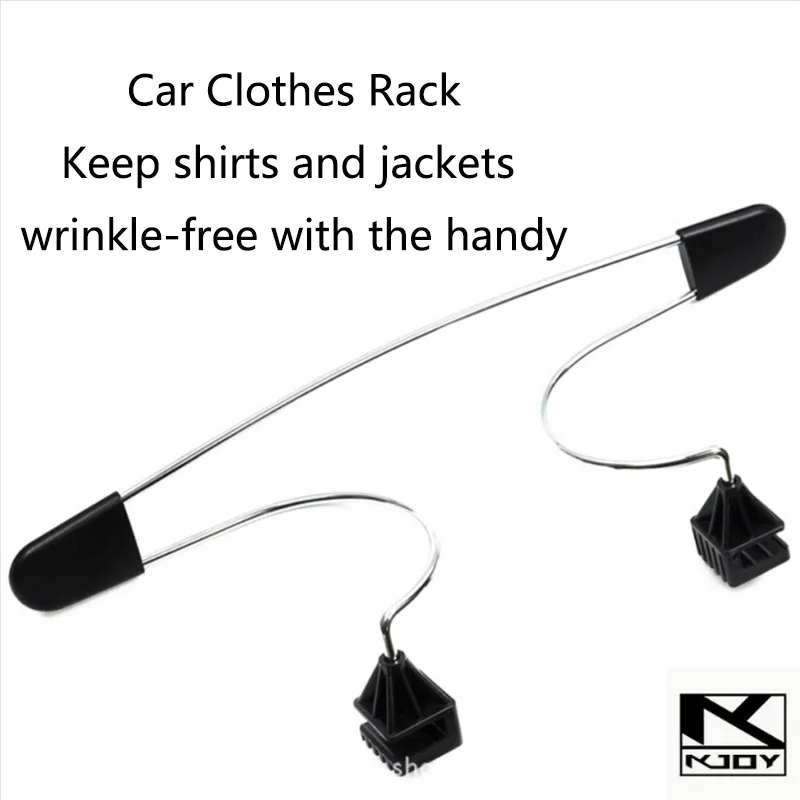 

kkjoy Car Interior Metal Hanger Universal Headrest Coat Holder used for jackets suits shirts