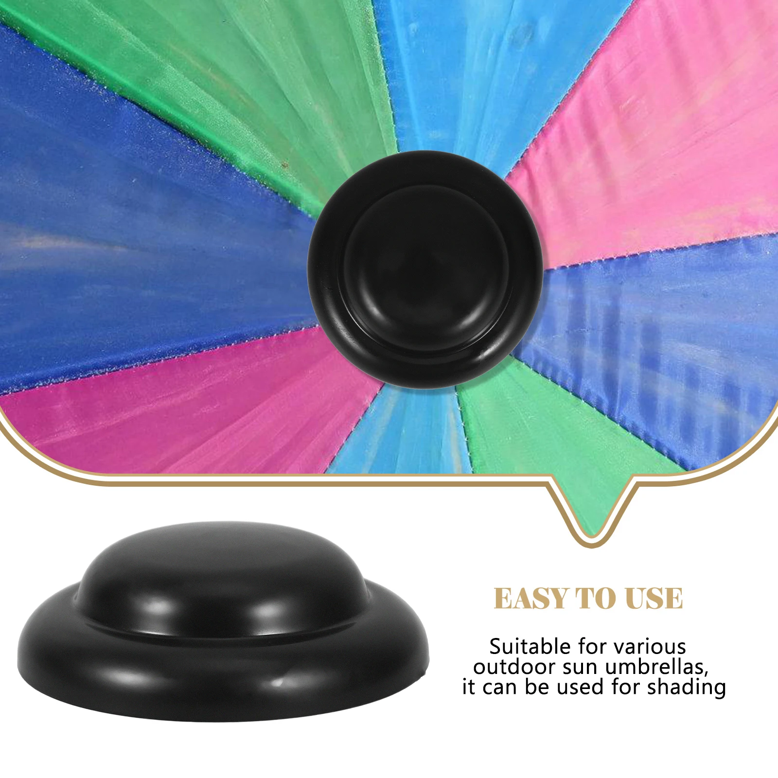 

Umbrella Cap Replacement Rain Repair Top Sun End Tip Professional Plastic Patio Portable Cover Rain Tip Protector Repair Tool