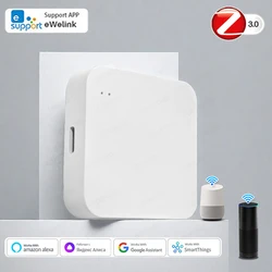 Ewelink APP Zigbee 3.0 Gateway Hub Smart Home Automation Device Remote Control Wireless Bridge Works with Alexa Google