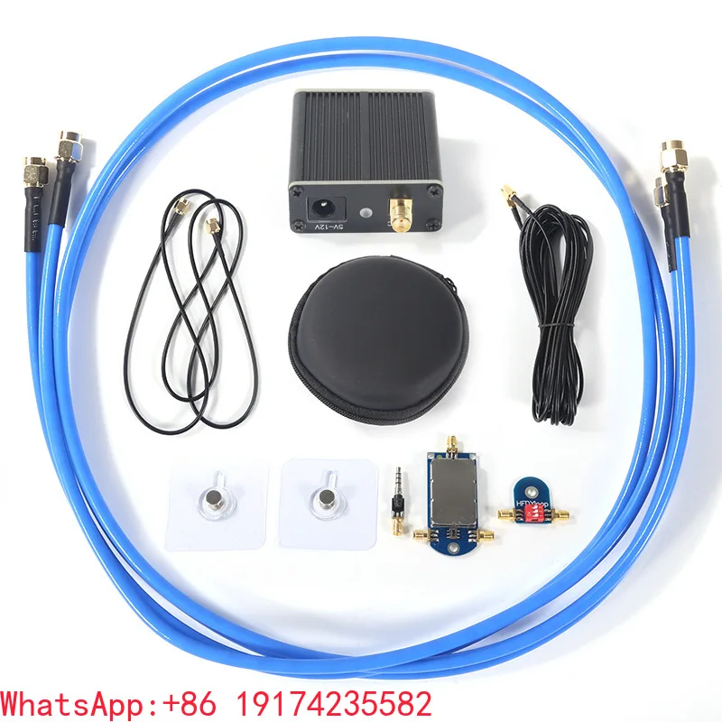 Shortwave Small Loop Antenna 50K-500MHz Full Band Magnetic Loop Active Receiving Antenna for HF AM FM VHF UHF SDR