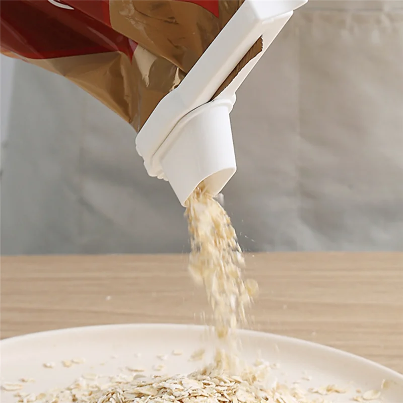 A19F-6PCS Food Bag Clips With Lid - Sealing Clips For Snacks, Milk Powder,Kitchen Moisture-Proof Sealer For Food Storage