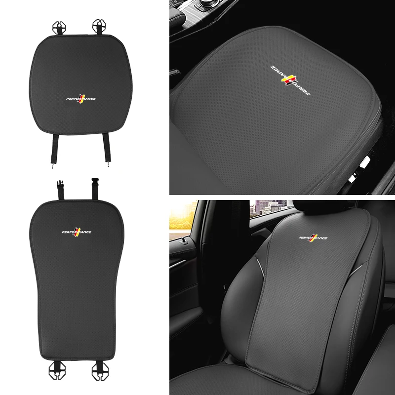 1Set Car Seat Leather Cushion Cover Breathable Anti Slip Chair Protector Pads For BMW 1 2 3 7 Series X1X2X3X4X5X6G20 G30 G11 G12