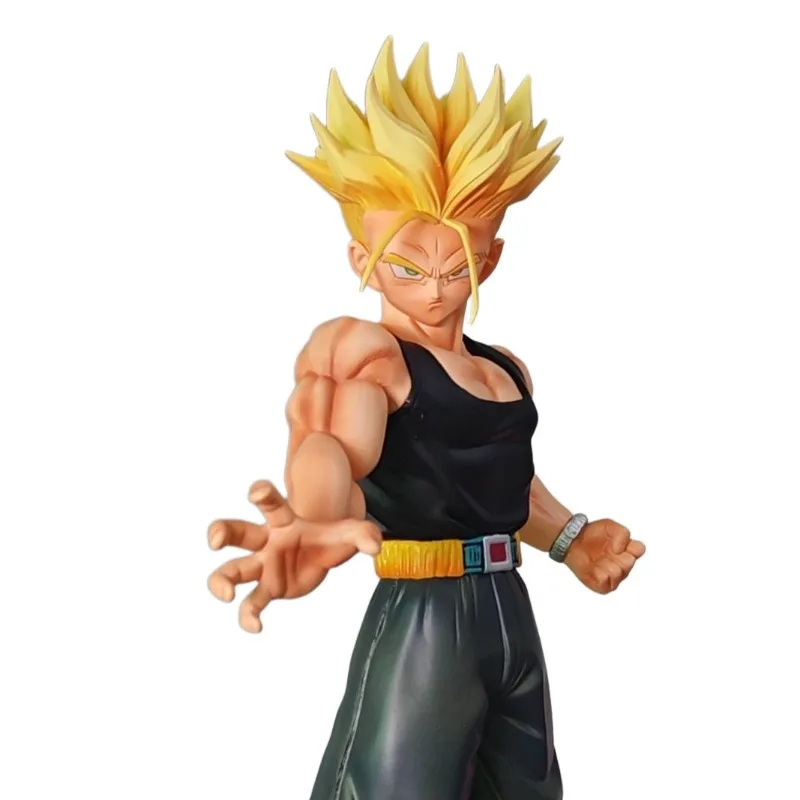 29cm anime Dragon Ball Z Trunks PVC model Future Trunks Super Saiyan movable model collection mode toy gift ornaments