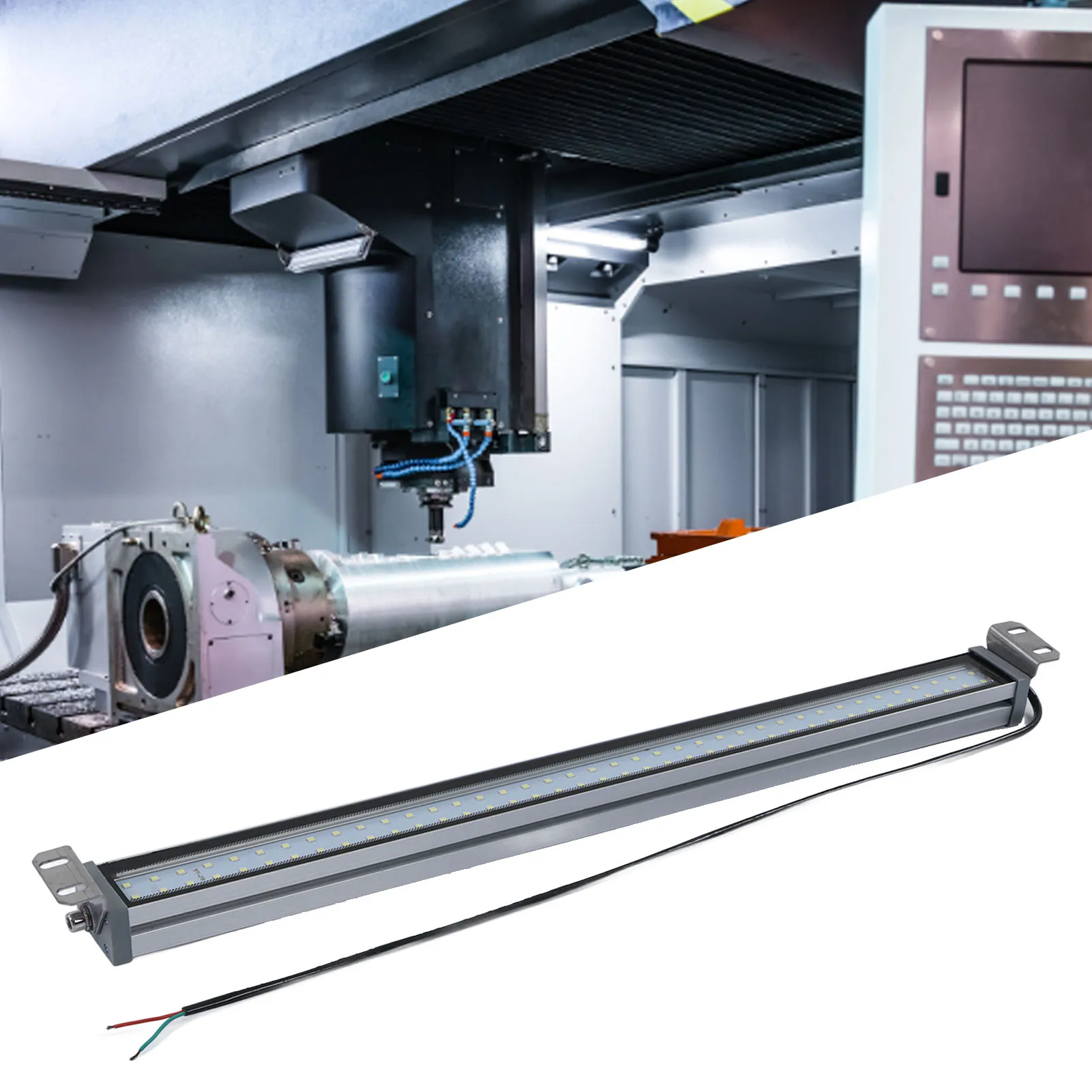 

Job Site Lighting Equipment Machine LED Tube Light Explosion Proof IP67 Tempered Glass 20W Job Site Lighting Equipment 24V 36V