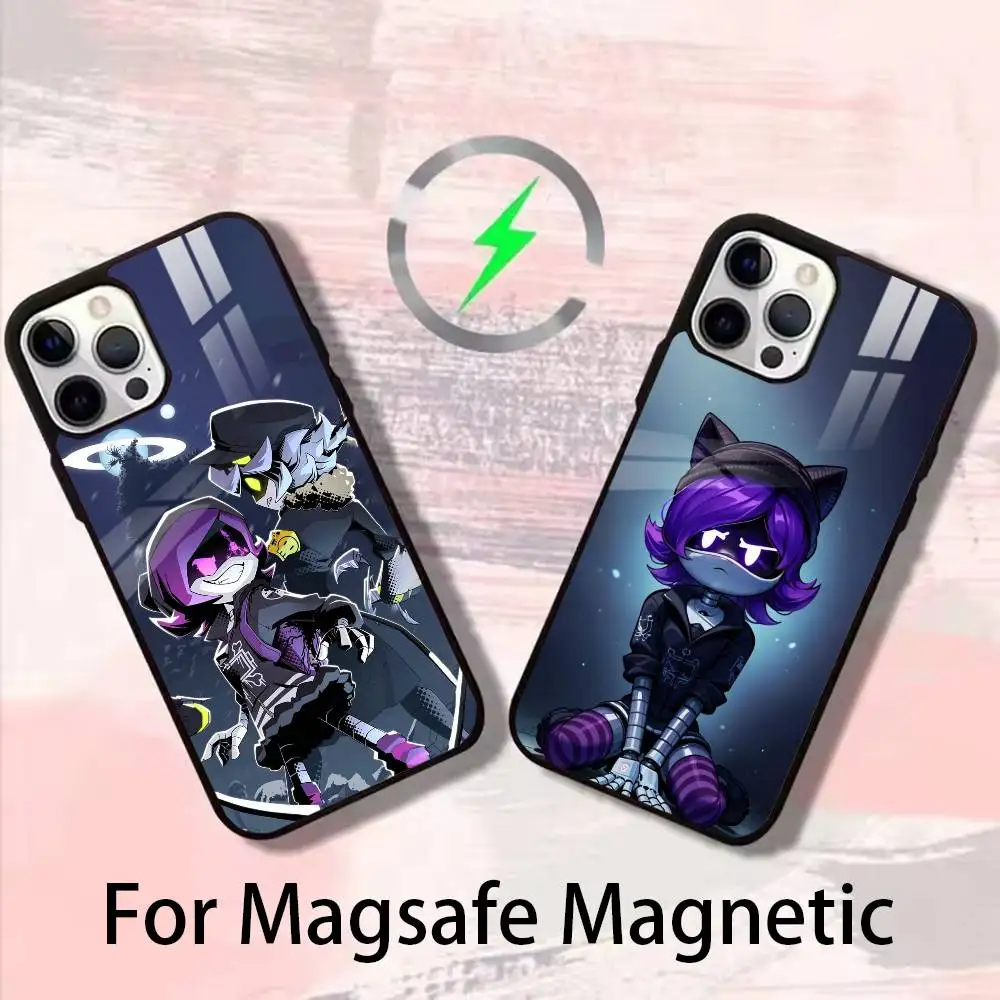 

Game M-Murder Drones Phone Case For iPhone 17,16,15,14,13,12,Plus,Pro,Max for Magsafe Magnetic Wireless Charging